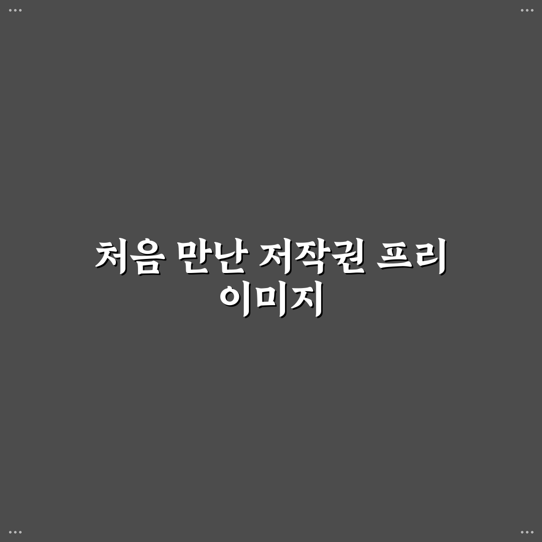저작권 없는 이미지 사이트 추천과 무료 활용 팁 직접 써본 후기