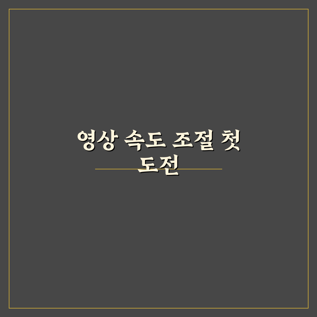 영상 배속 시청 꿀팁으로 강의와 정보 영상 효율 높이는 직접 써본 후기