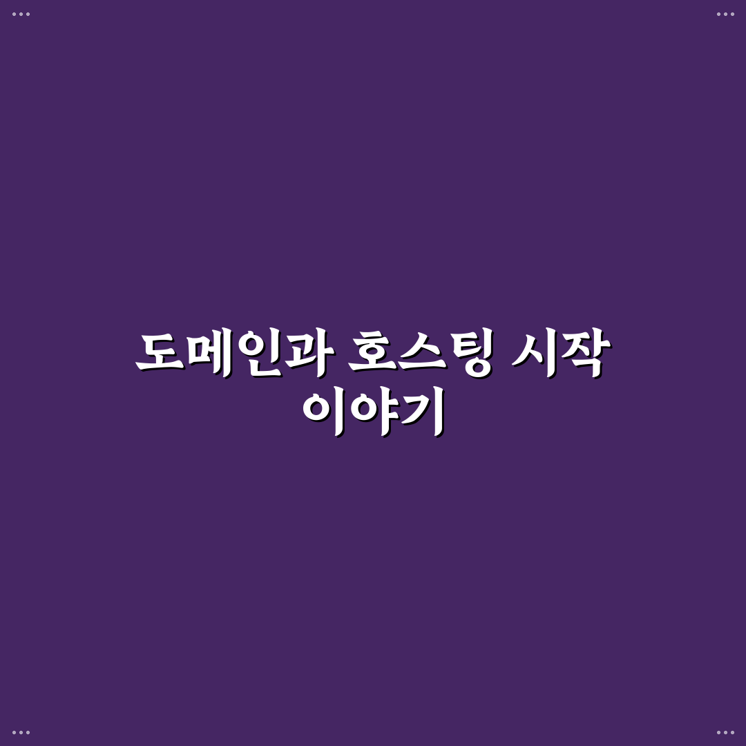 블로그 도메인 구매와 호스팅 서비스 비교 실전 가이드 사용후기