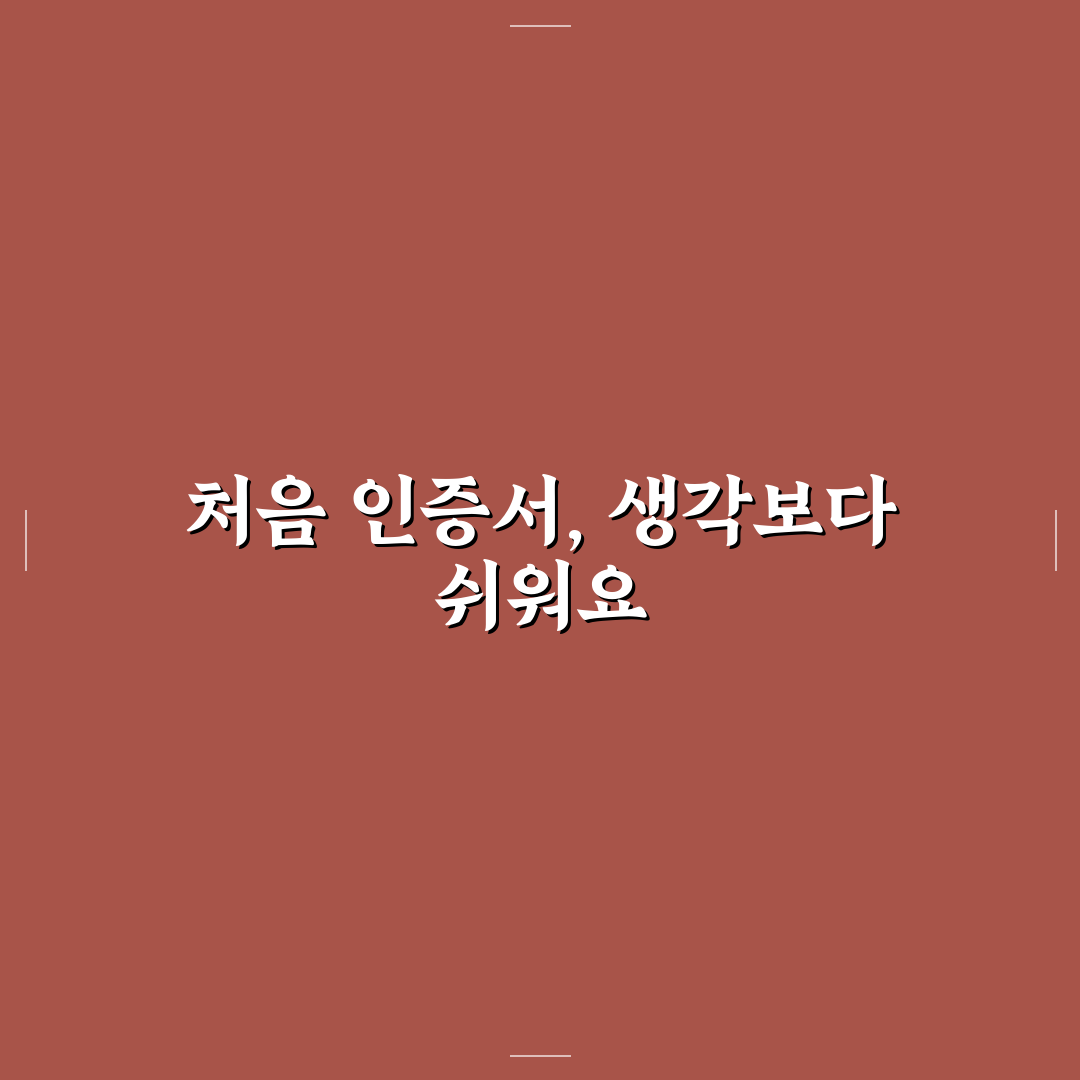 간편 인증서 비교와 상황별 편한 인증 방식 고르는 법 솔직후기