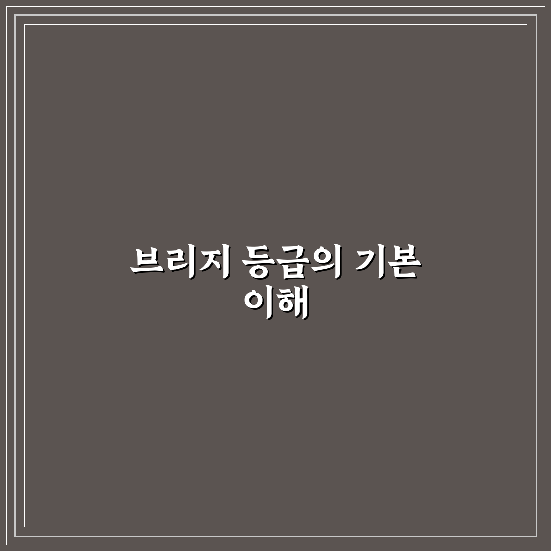 brg 등급 비교와 핵심 체크포인트 분석 가이드