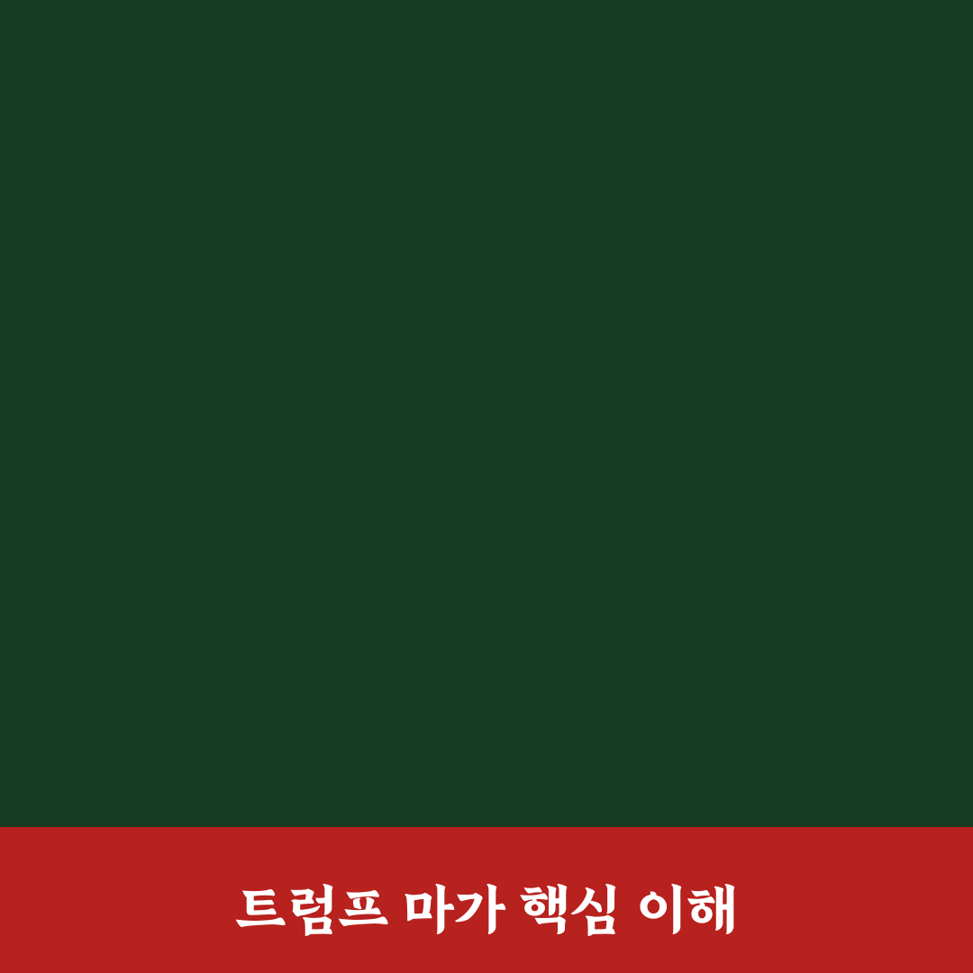 트럼프 마가 뜻 비교와 해석 기준 5가지 총정리