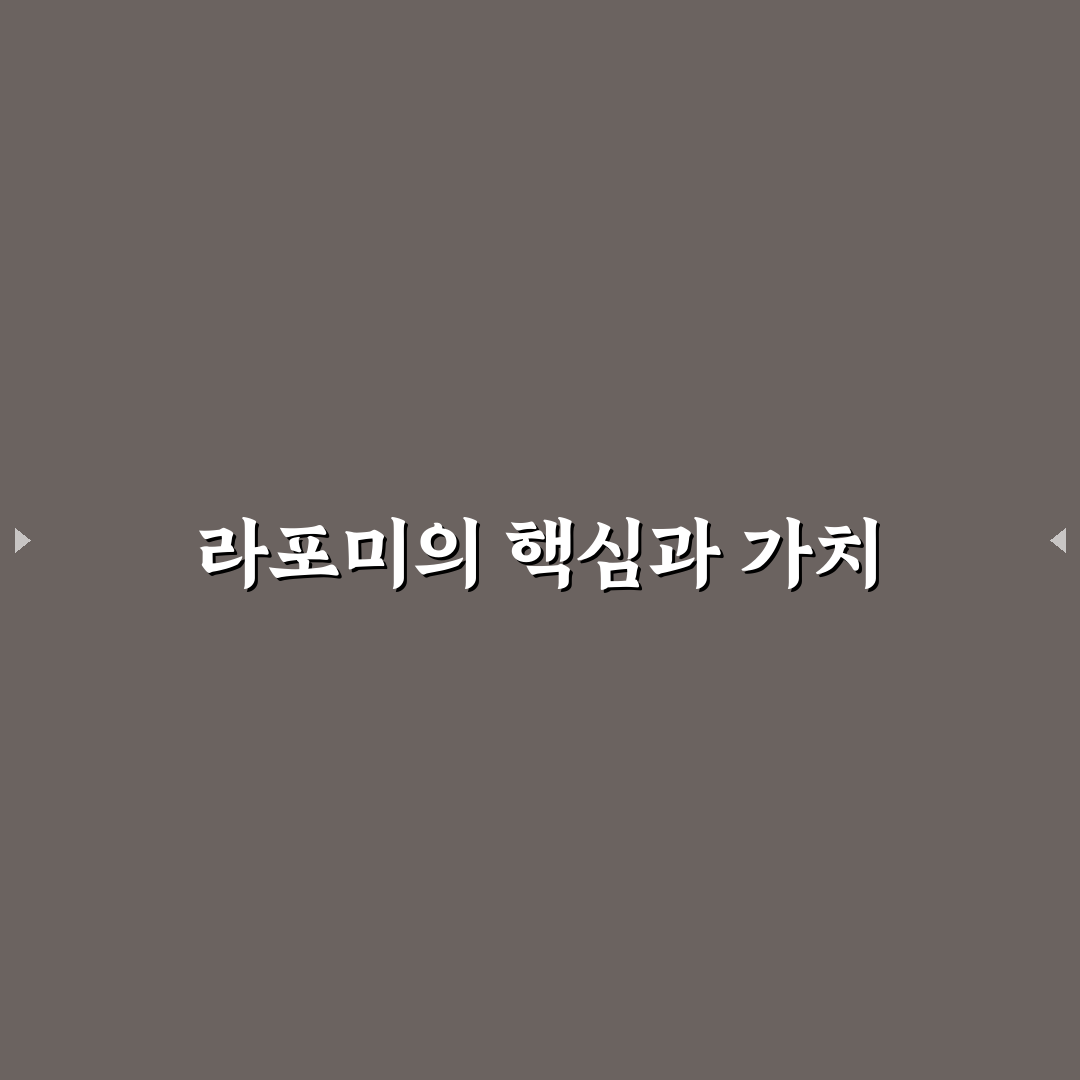 라포미 사용법과 효과 쉽게 알려드려요