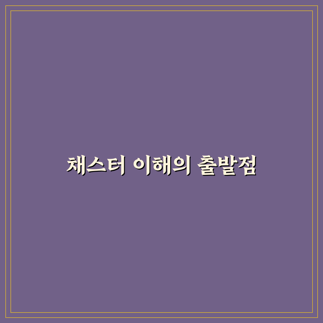 유튜버 채스터 콘텐츠 비교와 성장 전략 분석 가이드