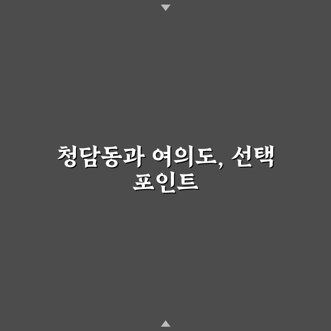 청담동 순도리 여의도 매장별 5가지 비교 분석 가이드