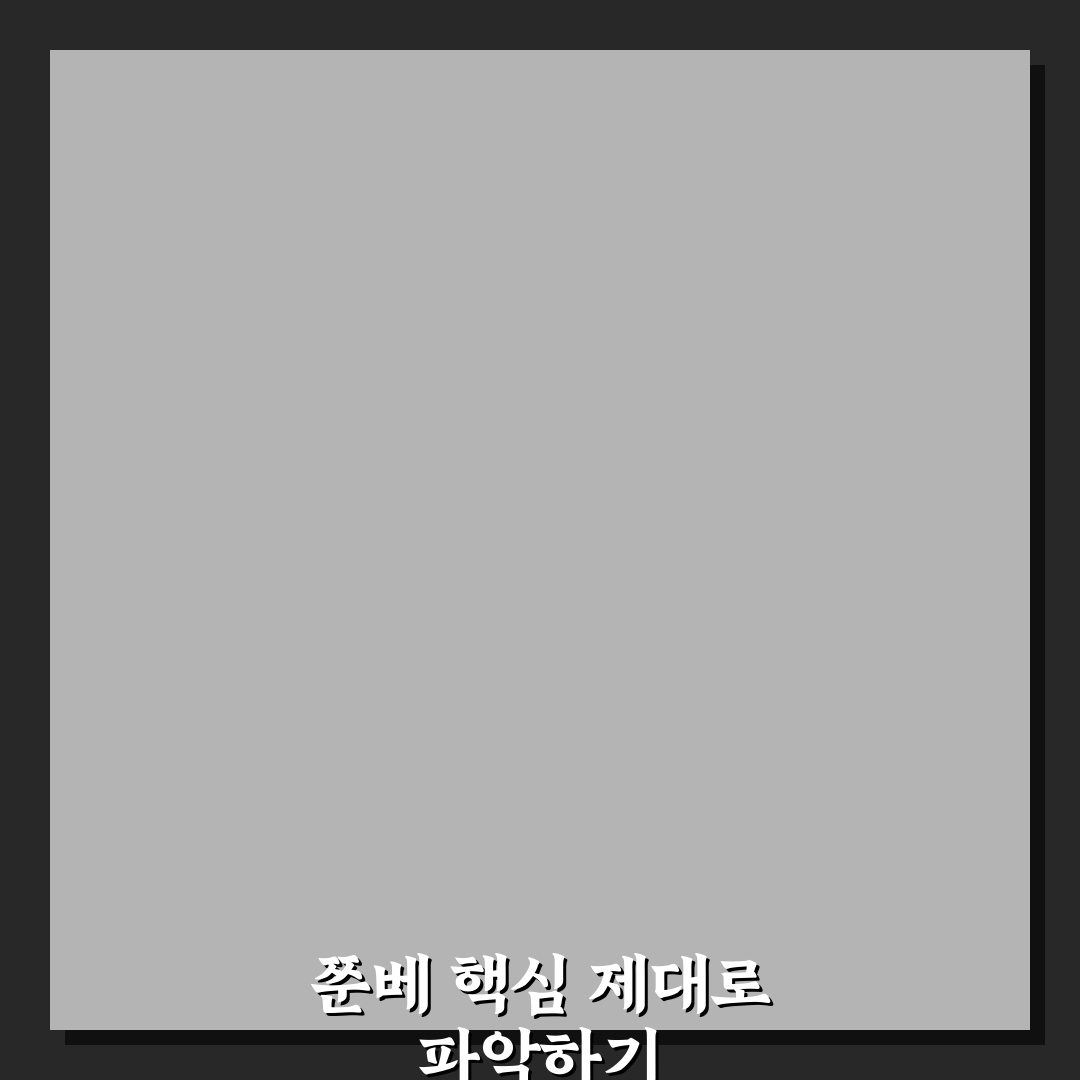 유튜버 쭌베 콘텐츠 유형과 성장 전략 비교 분석 가이드
