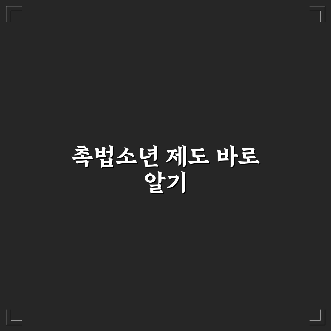 촉법소년 악용 사례 5가지 기준별 비교와 판단 가이드